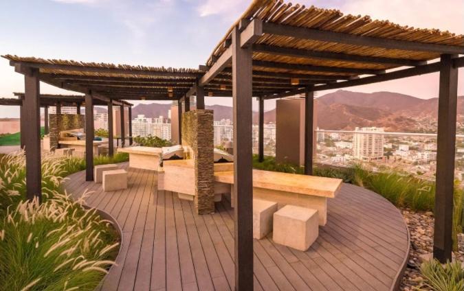 Apartamento Santa Marta Reserva del Mar Exterior foto